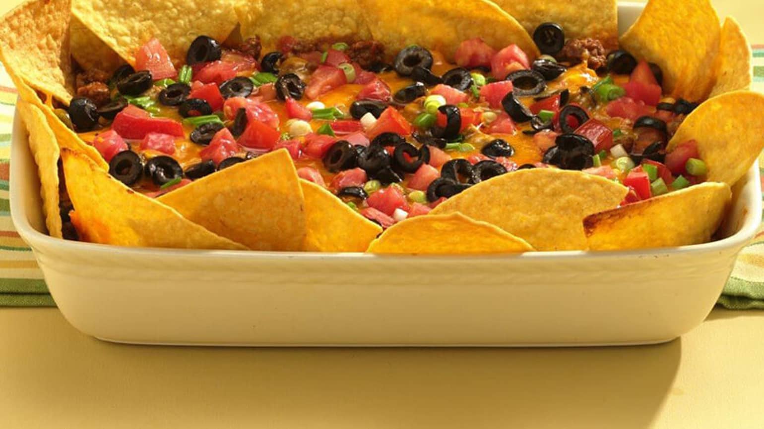 Casserole De Nachos À La Mode Du Sud-ouest